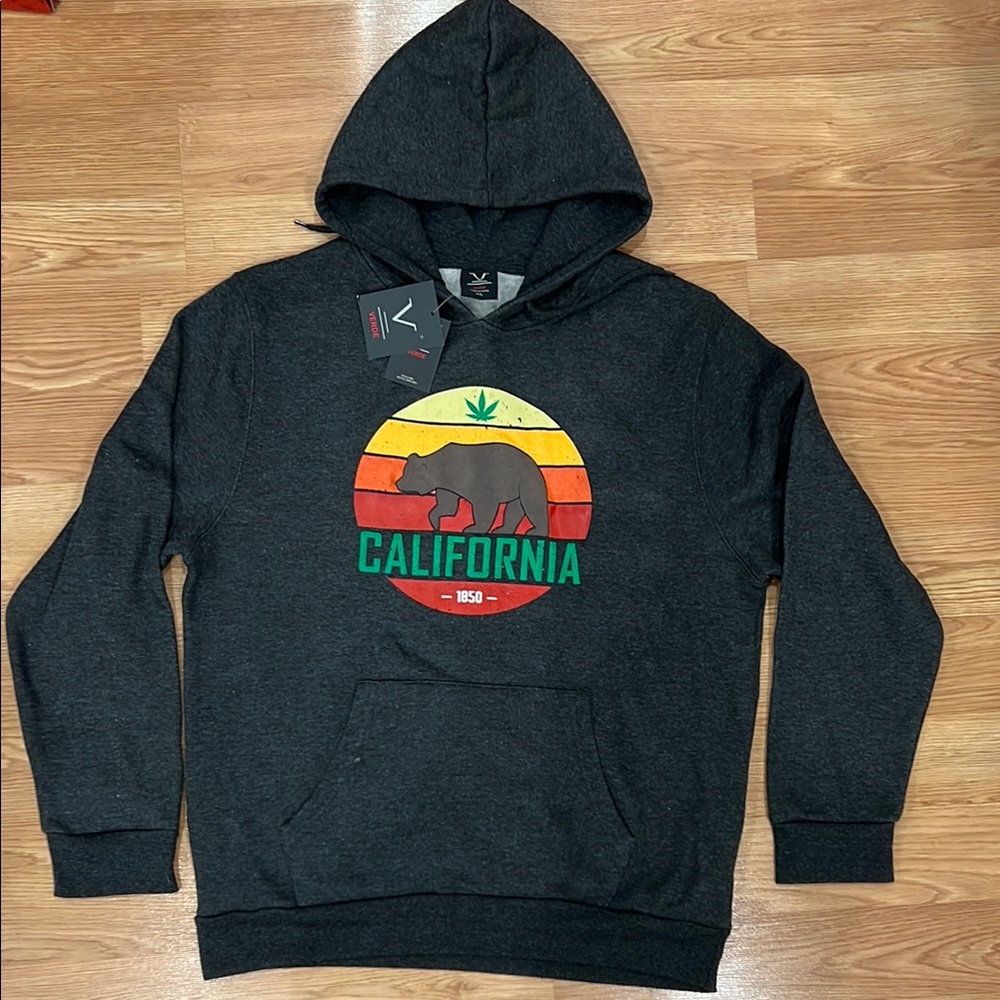 Erge Gray Sweatshirt Vibrant Graphic Design